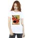 Disney Femme/Ladies Big Hero 6 Baymax Flying Baymax Newspaper Cotton Boyfriend T-Shirt (Blanc) - UTBI15472-2
