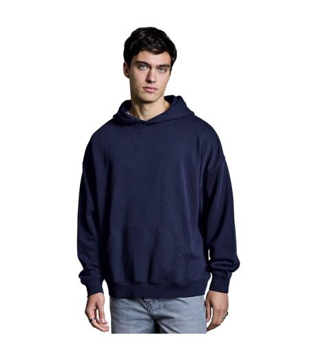 Mens Plain Hoodie Navy Anthem