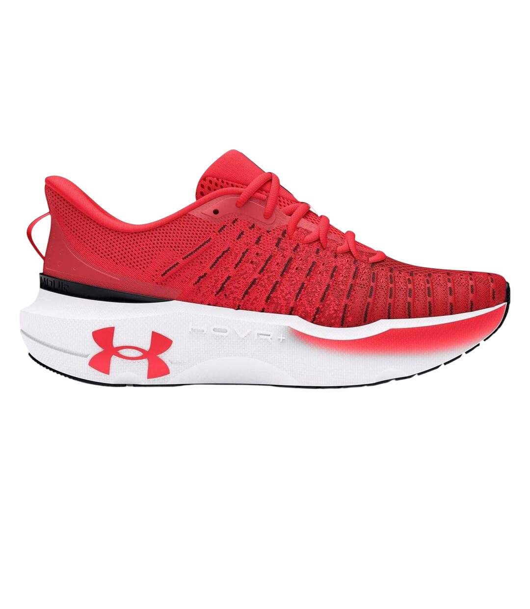 Mens Infinite Lace Up Running Trainers Red Under Armour-1