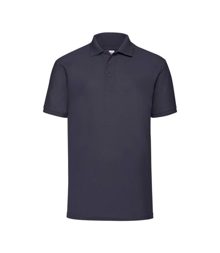 Polo 65/35 Homme Bleu Marine Sombre Fruit Of The Loom