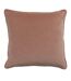 Leveque jacquard velvet cushion cover 50cm x 50cm blush/navy Paoletti