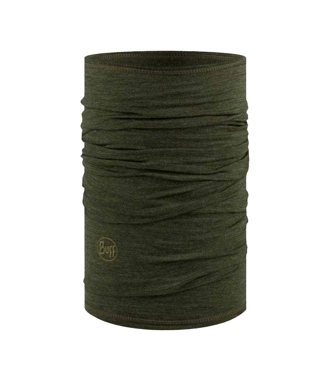 Cache-cou Merino Adulte Taille Unique Vert Buff-1