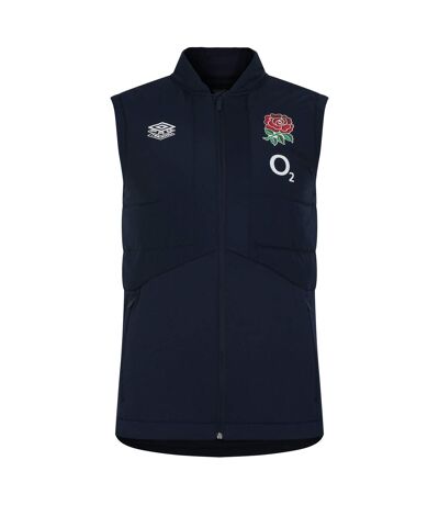 Umbro Mens 23/24 England Rugby Vest (Navy Blazer) - UTUO2006