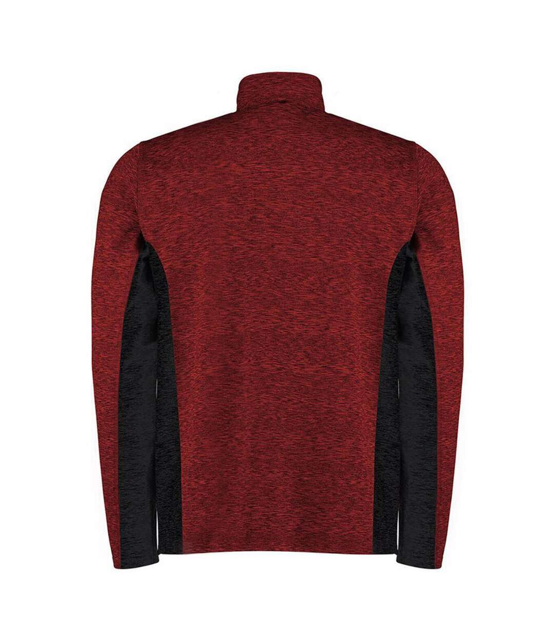 Rhino Mens Jupiter 1/4 Zip Contrast Performance Top (Red/Black) - UTRW6616