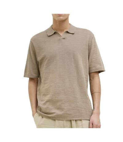 Polo beige homme jack & jones kane - l