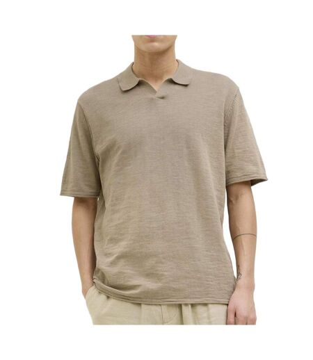 Polo beige homme jack & jones kane - l
