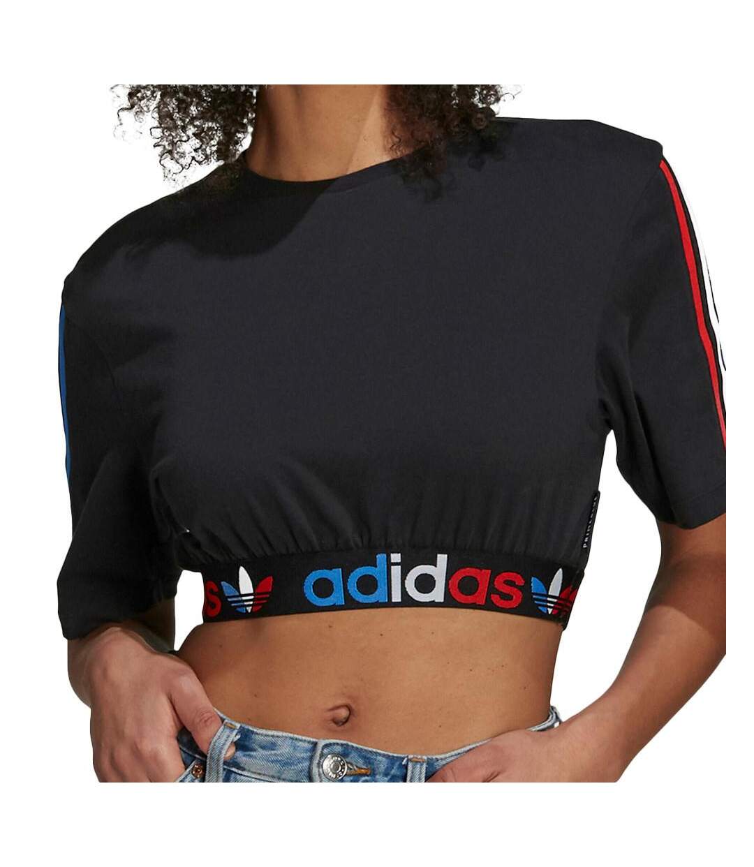 T-shirt Noir femme Adidas Primeblue - 34-1