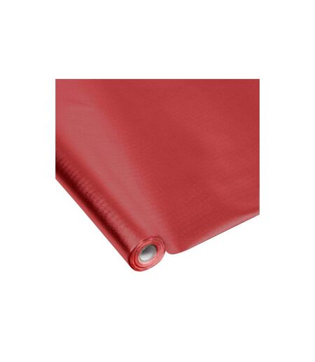 Nappe Plastique Imperméable 1,20x5m Rouge