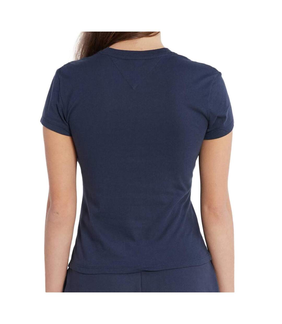 T-shirt Marine Femme Tommy Hilfiger Essential - M-2