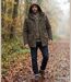 WINCHESTER NELSON1T — Parka taupe foncé : protection déperlante et style authentique-4