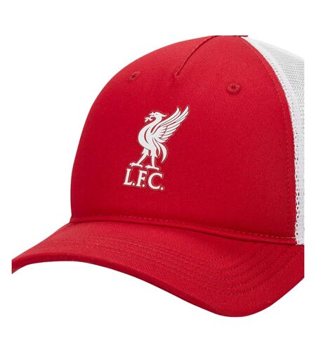 Casquette Trucker Motif/style Liverpool Fc Rise Rouge Blanc Nike