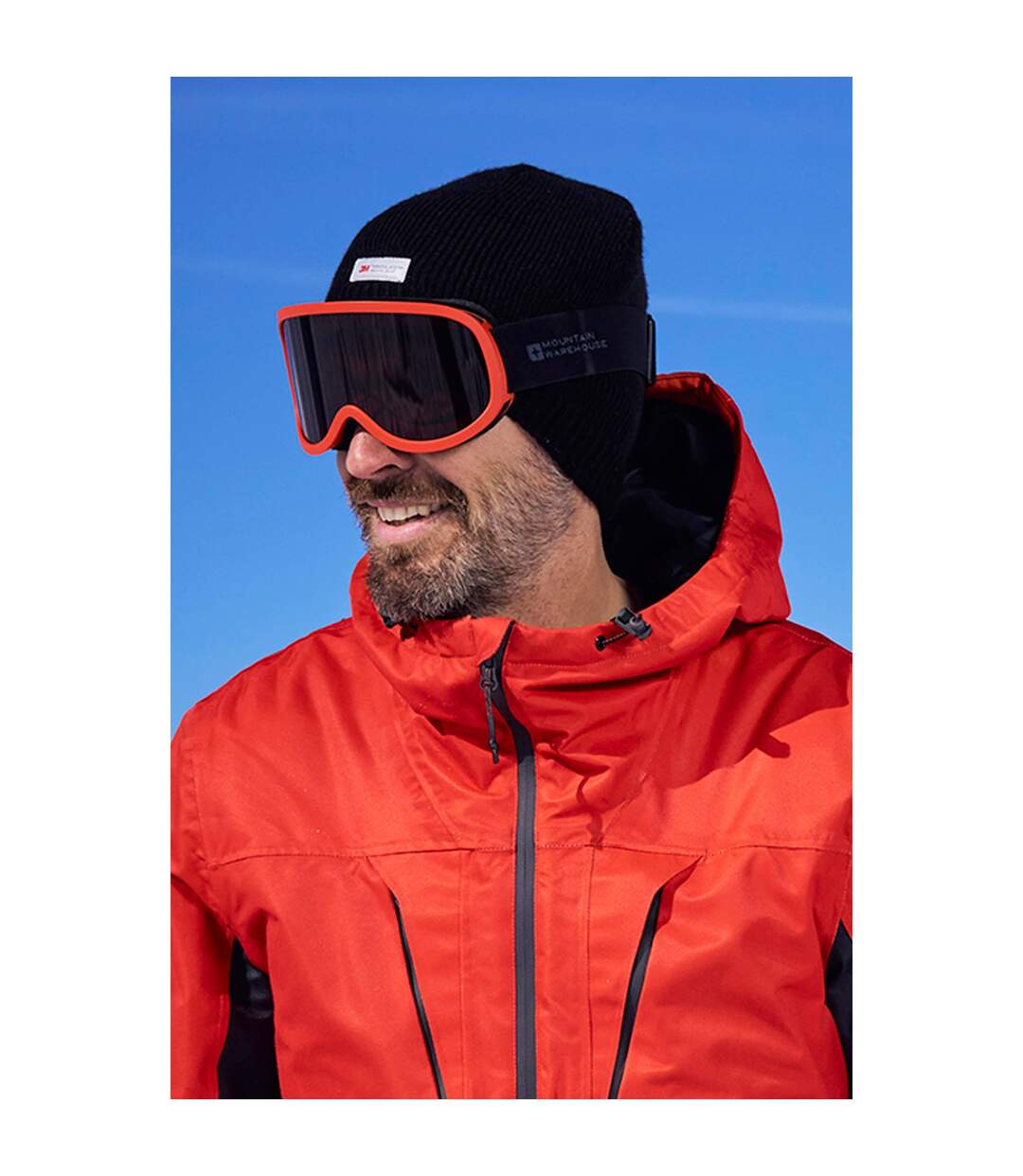 Unisex Adult Ski Goggles One Size Red Mountain Warehouse-1