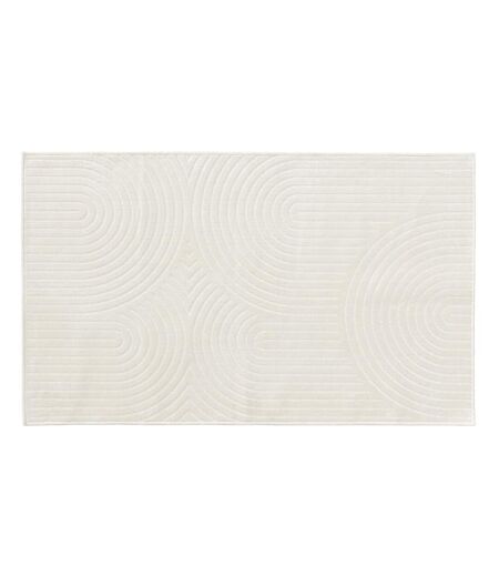 Tapis Déco Imprimé Geode 68x110cm Naturel