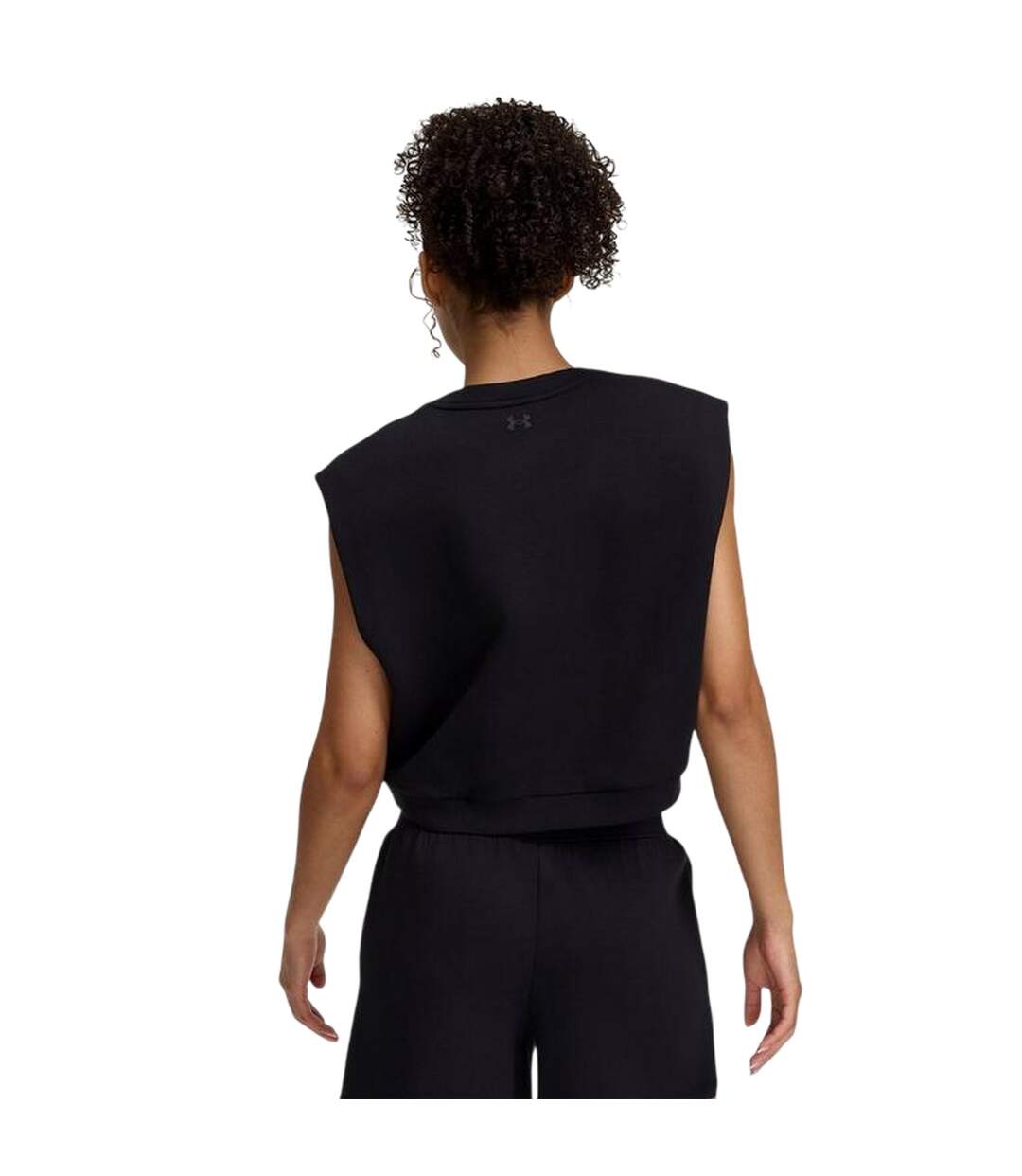 Pull Sans Manches Unstoppable Femme Noir Under Armour-2