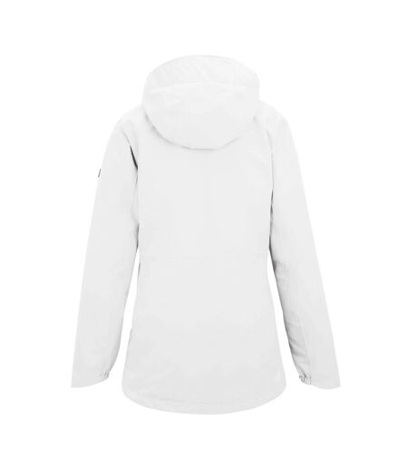 Veste Imperméable À Capuche Hamara Femme Blanc Beige Regatta