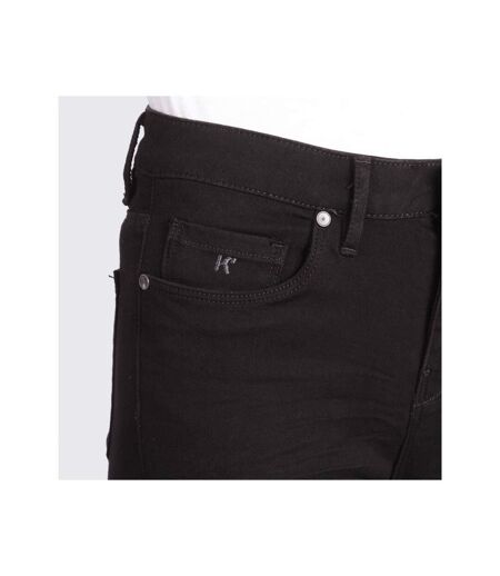 Jean noir taille haute  -  Kaporal - Femme