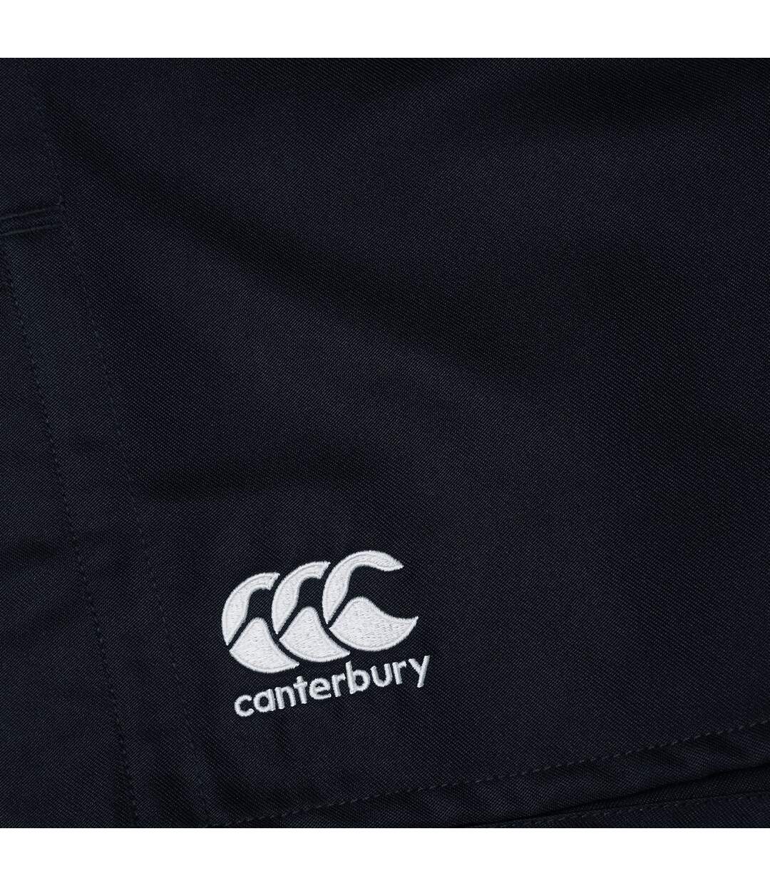 Mens Professional Polyester Shorts Black Canterbury-4