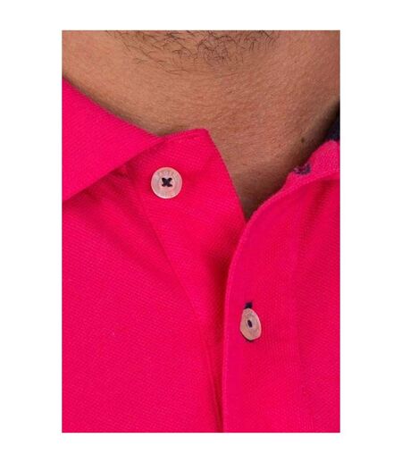 Polo classic homme rose vif Raging Bull