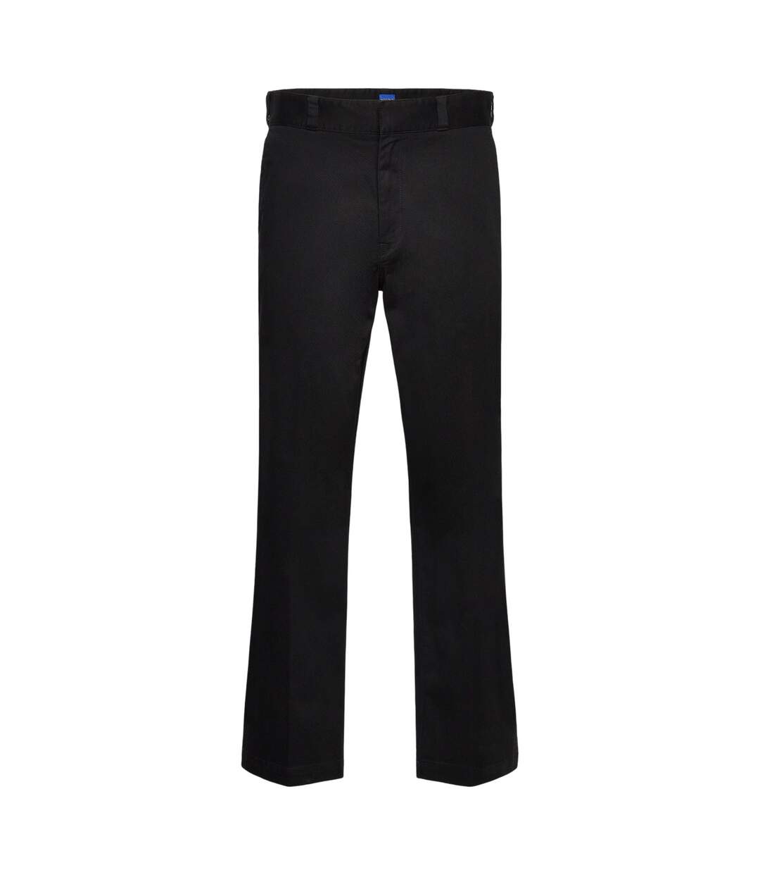 Mens Cotton Blend Suit Trousers Black Hugo-1