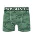 Boxers bresler homme vert Crosshatch