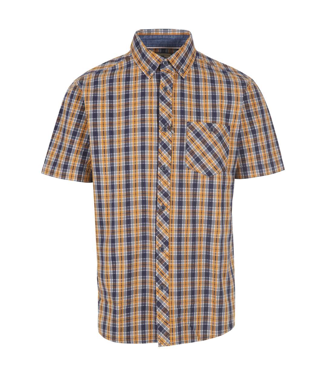 Mens wackerton shirt ochre yellow Trespass