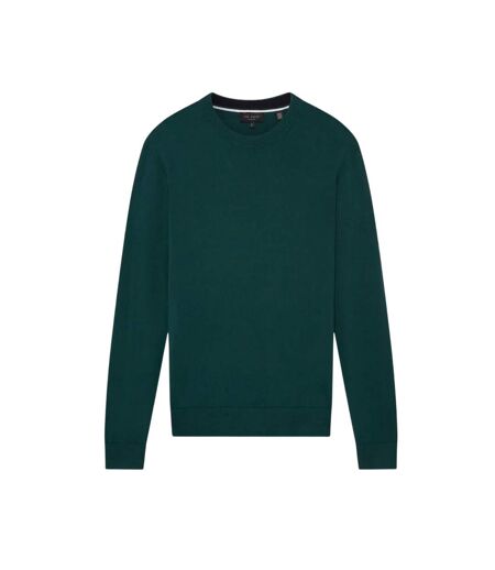 Pull Manches Longues Homme Vert Ted Baker