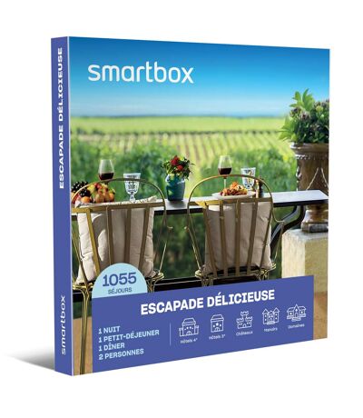 Escapade délicieuse - SMARTBOX - Coffret Cadeau Séjour