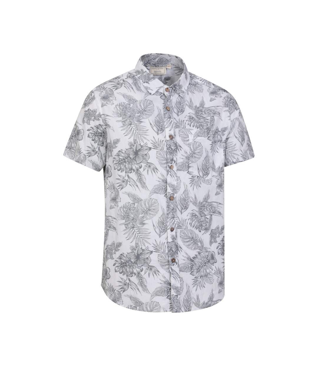 T-shirt homme blanc Mountain Warehouse-3