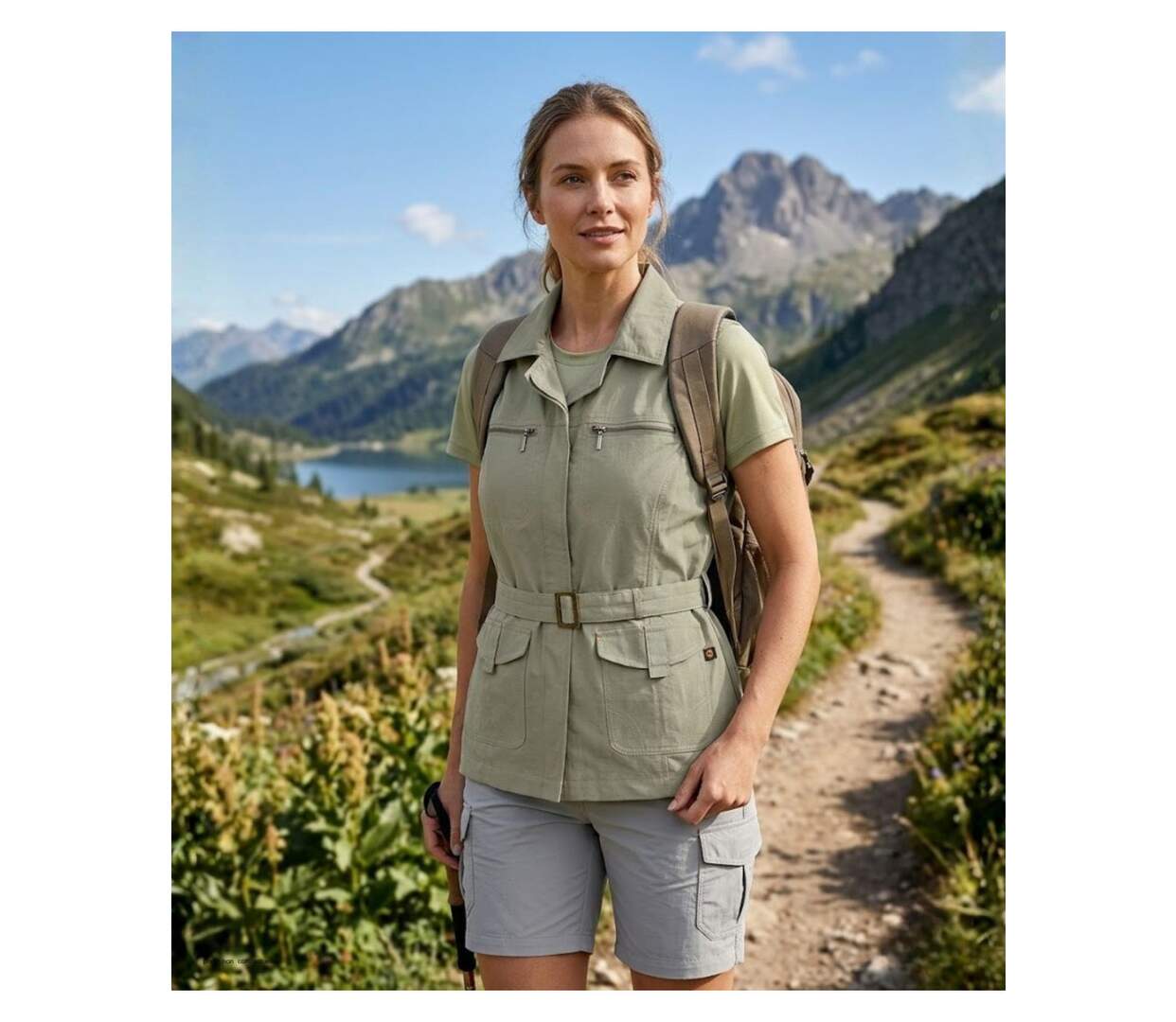 OGALO Rando 919043U002 Gilet sans manches femme : La veste outdoor fonctionnelle et robuste pour le plein air-5