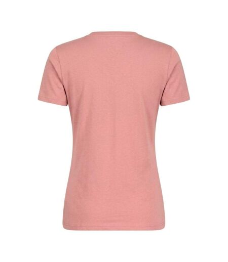 T-shirt Femme West Highland Way Coton Coupe Classique Rose Mountain Warehouse