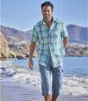 3/4-Cargo-Hose Travel mit Stretch-Effekt Atlas For Men