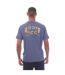 T-shirt Style Logo Tanetta Homme Bleu Nicce-3