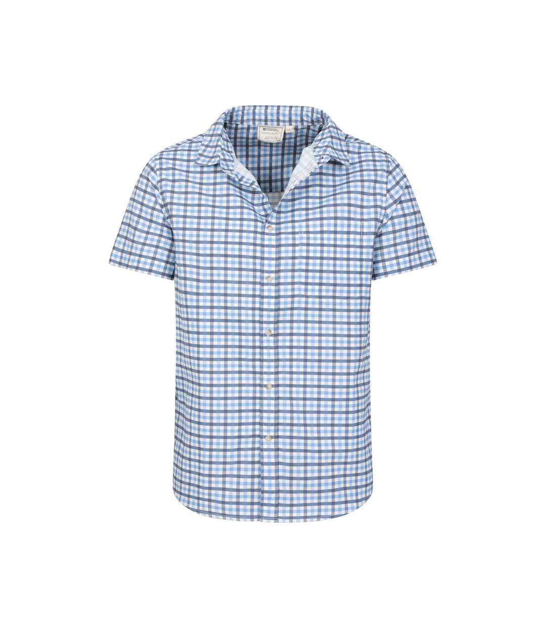 Chemise homme bleu Mountain Warehouse-3