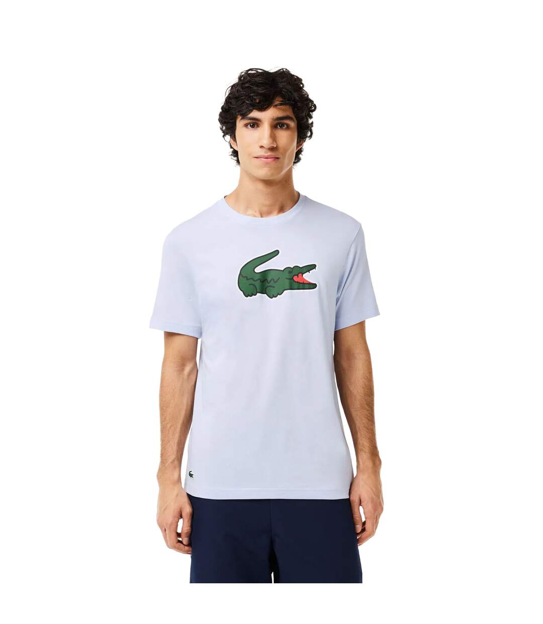 T-shirt Homme Blanc Lacoste-1