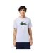 T-shirt Homme Blanc Lacoste-1