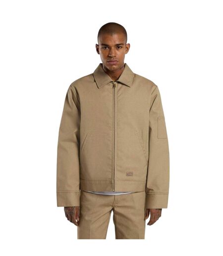 Mens Eisenhower Harrington Jacket Khaki Dickies