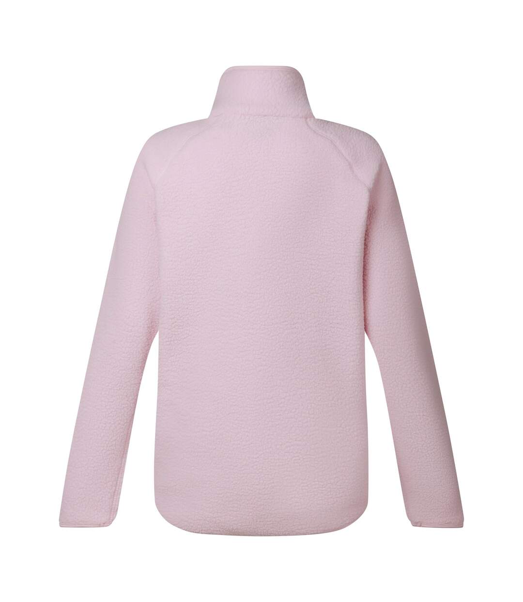 Veste Polaire Unie Col Montant Excursion Femme Rose Pâle Dare 2B-2