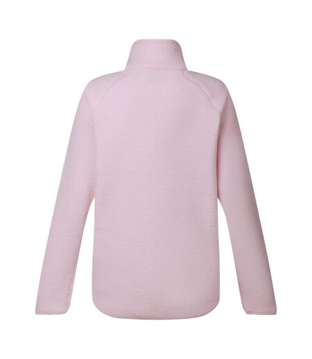Veste Polaire Unie Col Montant Excursion Femme Rose Pâle Dare 2B