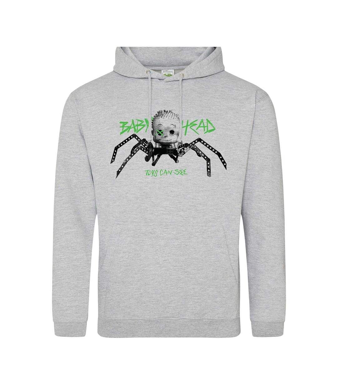 Mens Graphic Print Hoodie Grey Toy Story-1