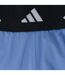 Womens/ladies Techfit Plus 7/8 Leggings Blue Adidas-4