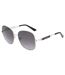 Lunettes De Soleil Motif Fumé Dégradé Femme Taille Unique Argenté Guess-2