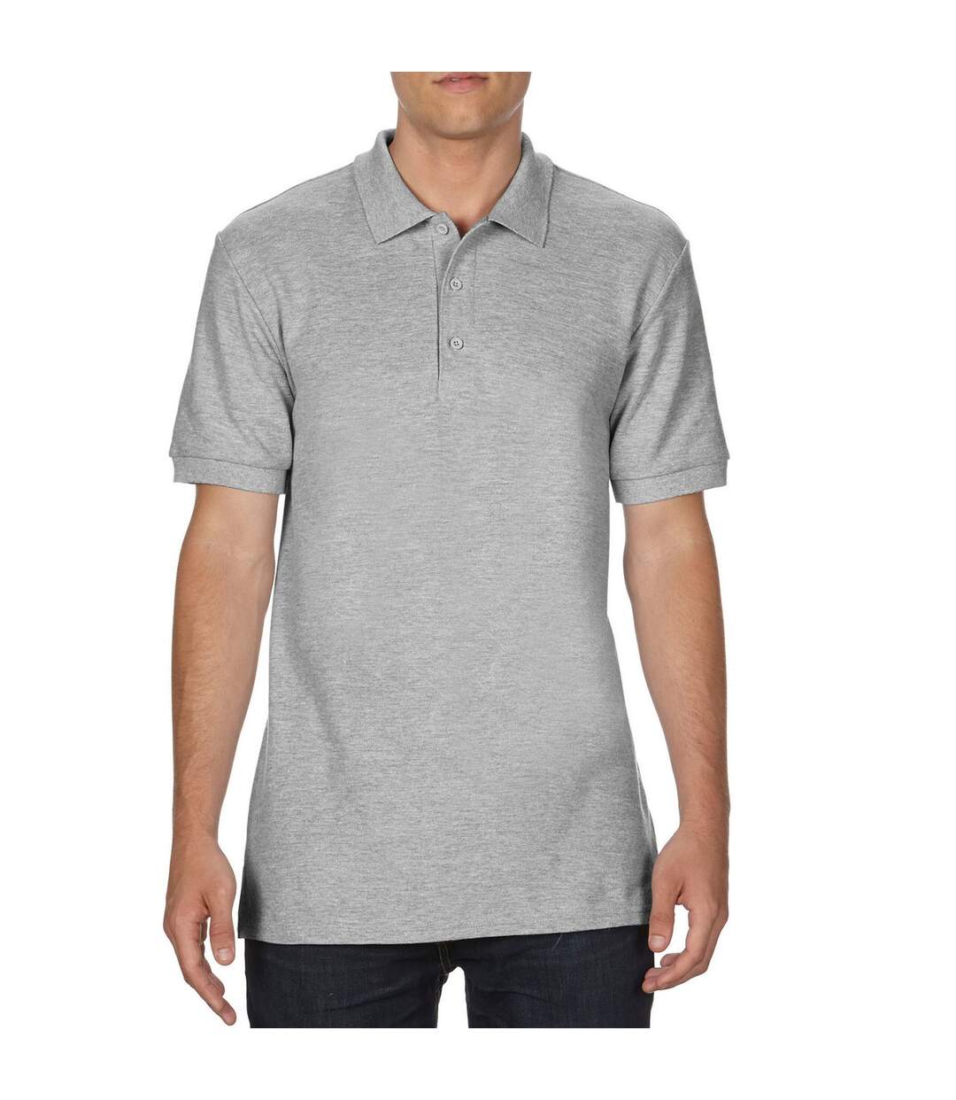 Polo hammer homme gris Gildan Gildan