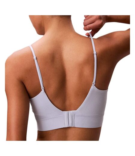 Brassière bleu femme calvin klein jeans unlined