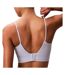 Brassière bleu femme calvin klein jeans unlined-2