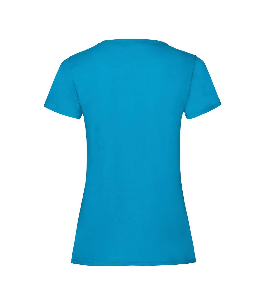 T-shirt femme azur Fruit of the Loom-2