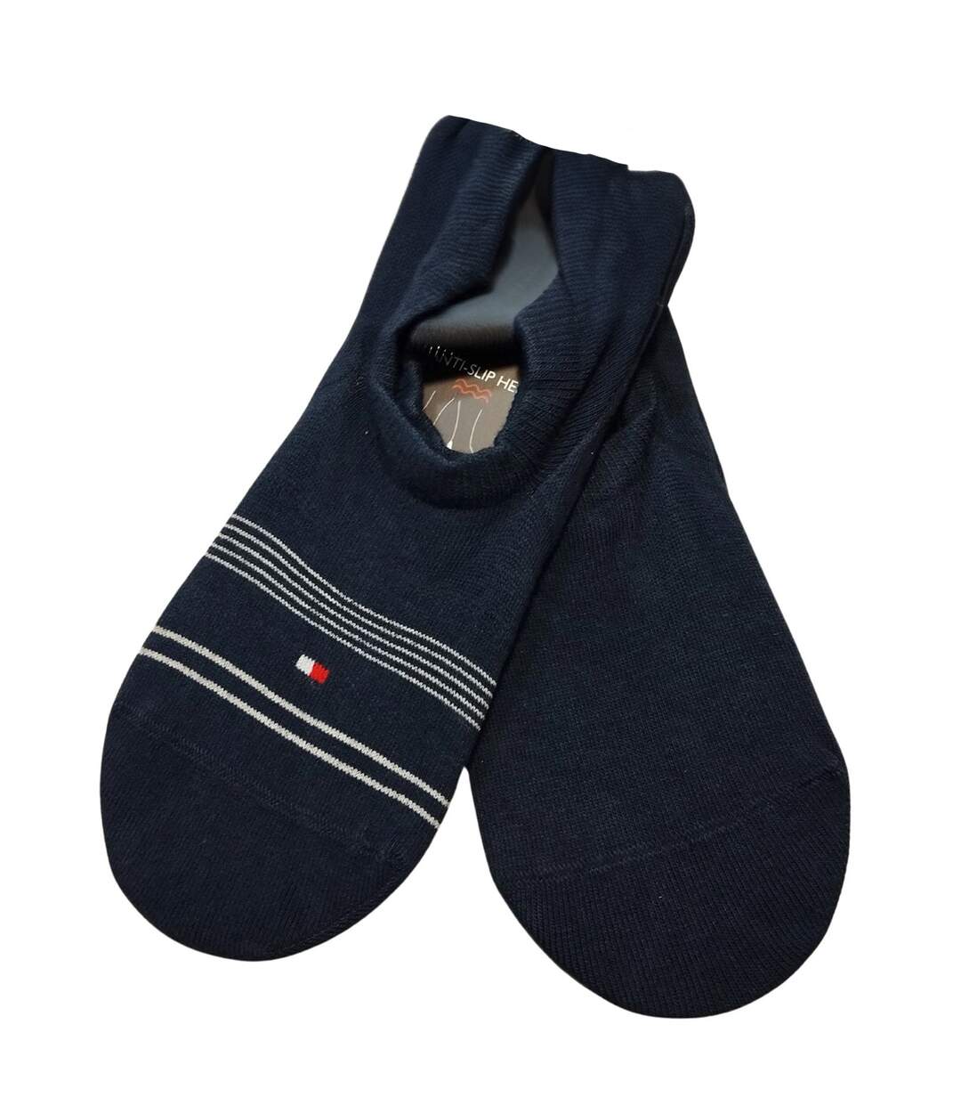 Chaussettes Motif/style Détail Rayé Homme Bleu Marine Tommy Hilfiger-2