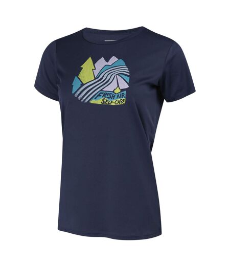 T-shirt fingal femme bleu marine Regatta