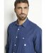 Chemise manches longues uni ou carreaux coton-4