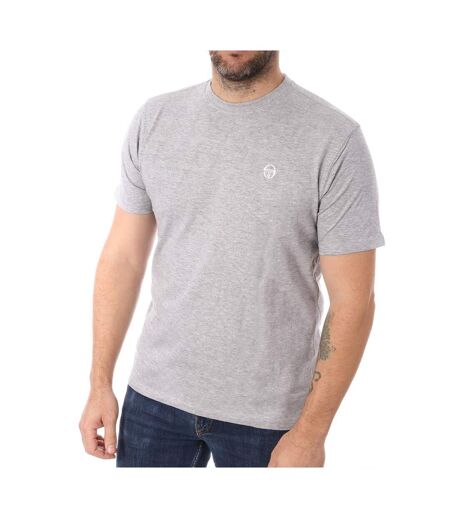 T-shirt Gris Clair Homme Sergio Tacchini Iconic - M