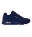Baskets Durabuck Uno Femme Bleu Marine Skechers-1